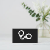 手錠の警察の法の執行はサーブArrを保護します 名刺 (スタンド正面)