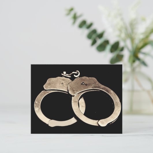 手錠はがき ポストカード (スタンド正面)