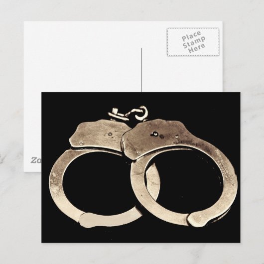 手錠はがき ポストカード (正面/裏面)