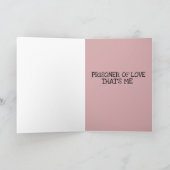 手錠キッキーな妻の夫ラブカード カード (内部)