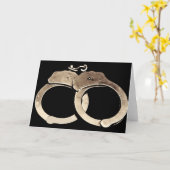 手錠ノートカード カード (黄色い花)