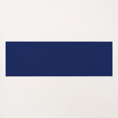 手錠パターン（の模様が）ある警察ブルー ヨガマット (裏面(横))