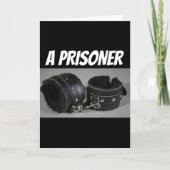 手錠ロマンチック誕生日カード妻または夫 カード (正面)