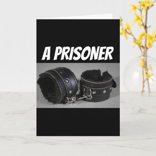 手錠ロマンチック誕生日カード妻または夫 カード (黄色い花)