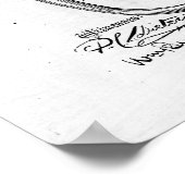 手錠特許プリント1880 ポスター (角)