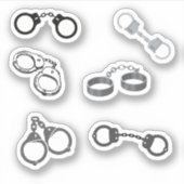 手錠 シール (正面)