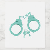 手錠 ワインラベル (シングルラベル)