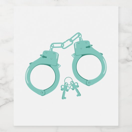 手錠 ワインラベル (シングルラベル)