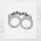 手錠 ワインラベル (シングルラベル)