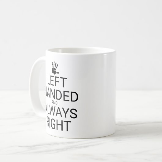 手離れで常に右、手のコーヒーマグ コーヒーマグカップ (正面左)