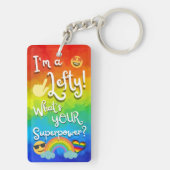 手離れに入るクール!カラフル キーホルダー (裏面)