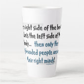 手離れの人々 カフェラテマグ (正面)