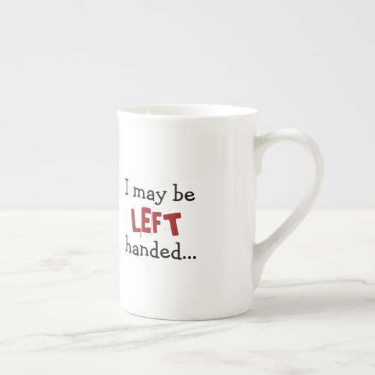 手離れ入り専用マグカップ ボーンチャイナマグカップ (右)