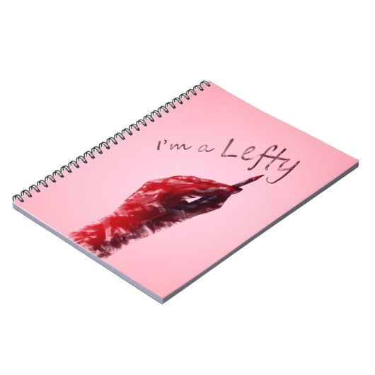 手離れ利のデザイン、私は残りのメッセージだ ノートブック (左側)