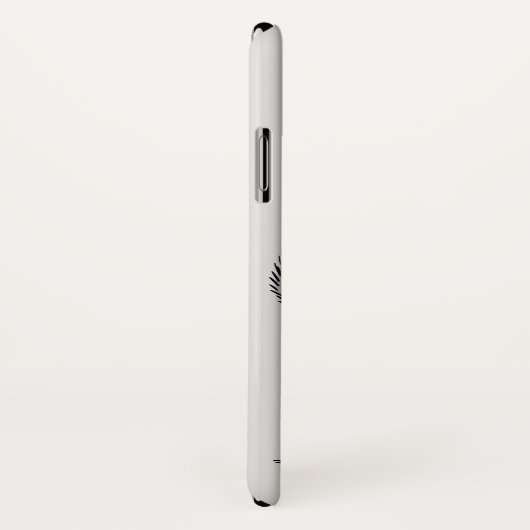 手離れ式の猫 Case-Mate iPhoneケース (裏面/右)