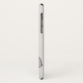 手離れ式の猫 Case-Mate iPhoneケース (裏面/左)