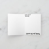 手離れ式グリーティングカード カード (内部)