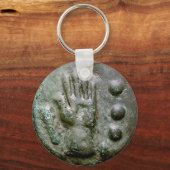 手離れAES墓の四角形 キーホルダー (正面)