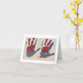 手離れX 2 カード (黄色い花)