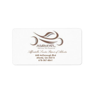 手頃アトランタのスクーター修理 ラベル