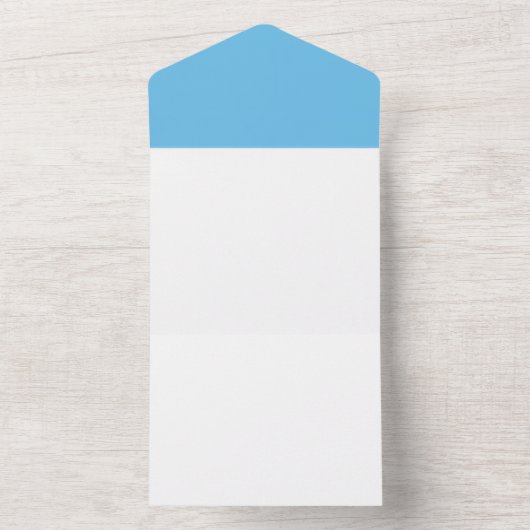 手頃ギフトパーソナライズされたとカスタマイズ可能なアイテム オールインワン招待状 (内側)