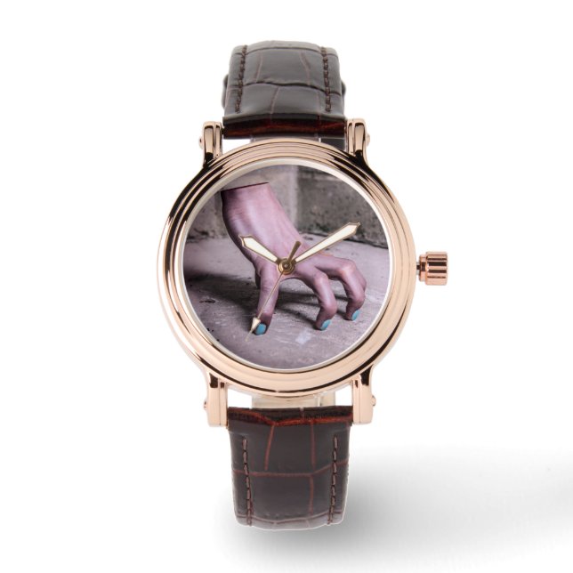 手風変わりで見る 腕時計 (正面)