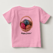 手飾イースターエッグシャツ ベビーTシャツ (裏面)