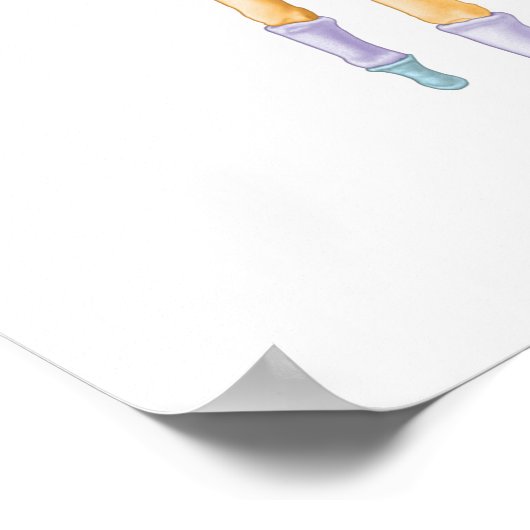 手骨ポスター ポスター (角)