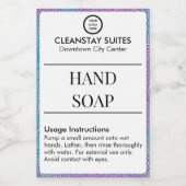 手高品質石鹸ホスピタリティラベルシール フードラベル (シングルラベル)