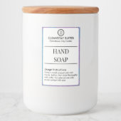 手高品質石鹸ホスピタリティラベルシール フードラベル (正面)