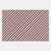 手魅力的引きクリスマスのモチーフ。 ラッピングペーパーシート (正面2)