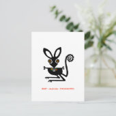 手 – オーストラリアの野生生物 – 有袋類 –  ポストカード (スタンド正面)