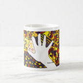 手 コーヒーマグカップ (中央)