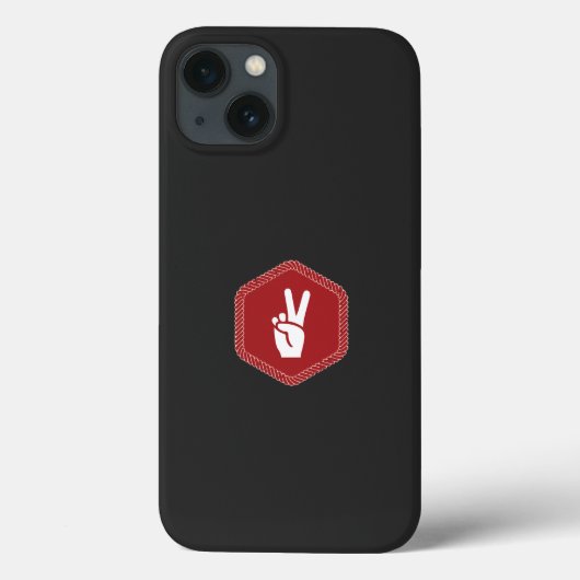 手, ジェスチャー, 親指, フォント, 赤, 手首, 爪, 魔法使い Case-Mate iPhoneケース (裏面)