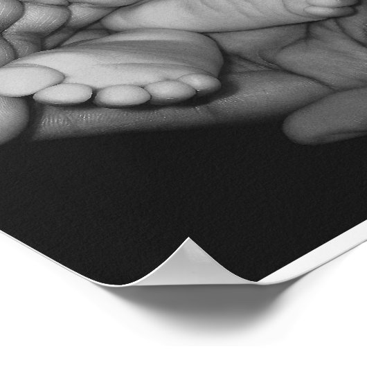 手 ポスター (角)