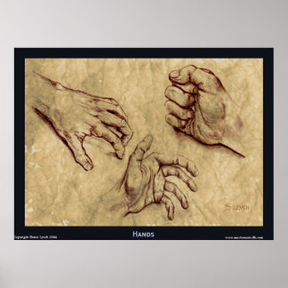手 ポスター
