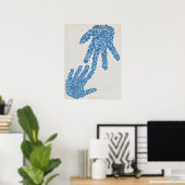 手 ポスター (ホームオフィス)