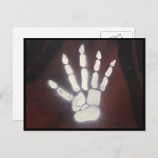 手 ポストカード (正面/裏面)