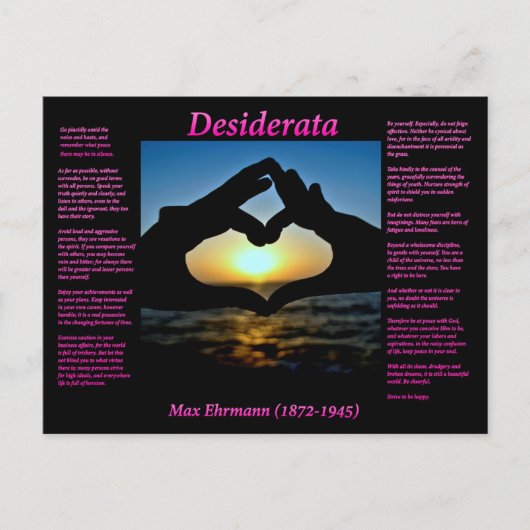 手 ポストカード (正面)