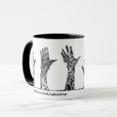 手 マグカップ (正面左)