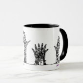 手 マグカップ (正面右)