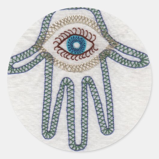 手 ラウンドシール (正面)