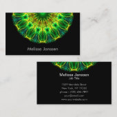 手-曼荼羅--を握ります 名刺 (正面/裏面)