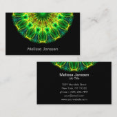 手-曼荼羅--を握ります 名刺 (正面/裏面)