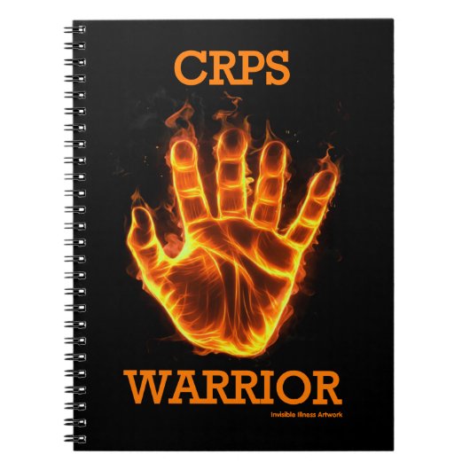 手/炎…CRPS ノートブック (正面)