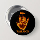 手/炎…RSD 缶バッジ (正面&裏面)