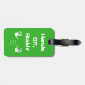 手、相棒! -荷物のラベル ラゲッジタグ (裏面横)