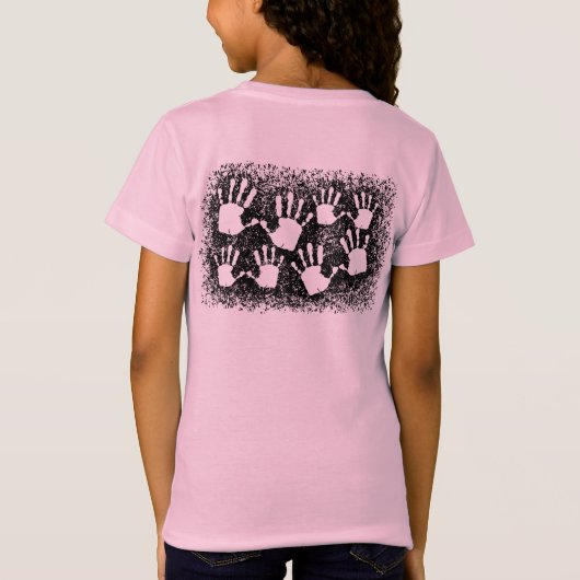 手 Tシャツ (裏面)