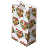 手w花ビクトリアンヴィンテージバレンタインデー スモールペーパーバッグ (裏面アングル)