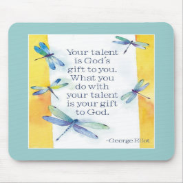 才能のある口 マウスパッド